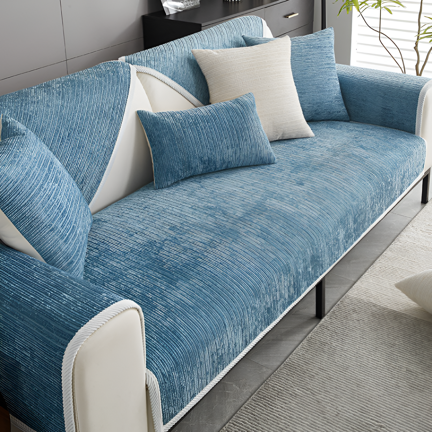 Non-Slip Chenille Sofa Cover