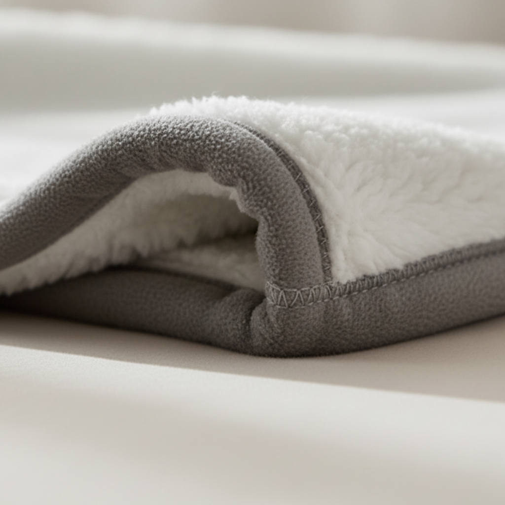 Electric Heated Microfleece Throw Blanket