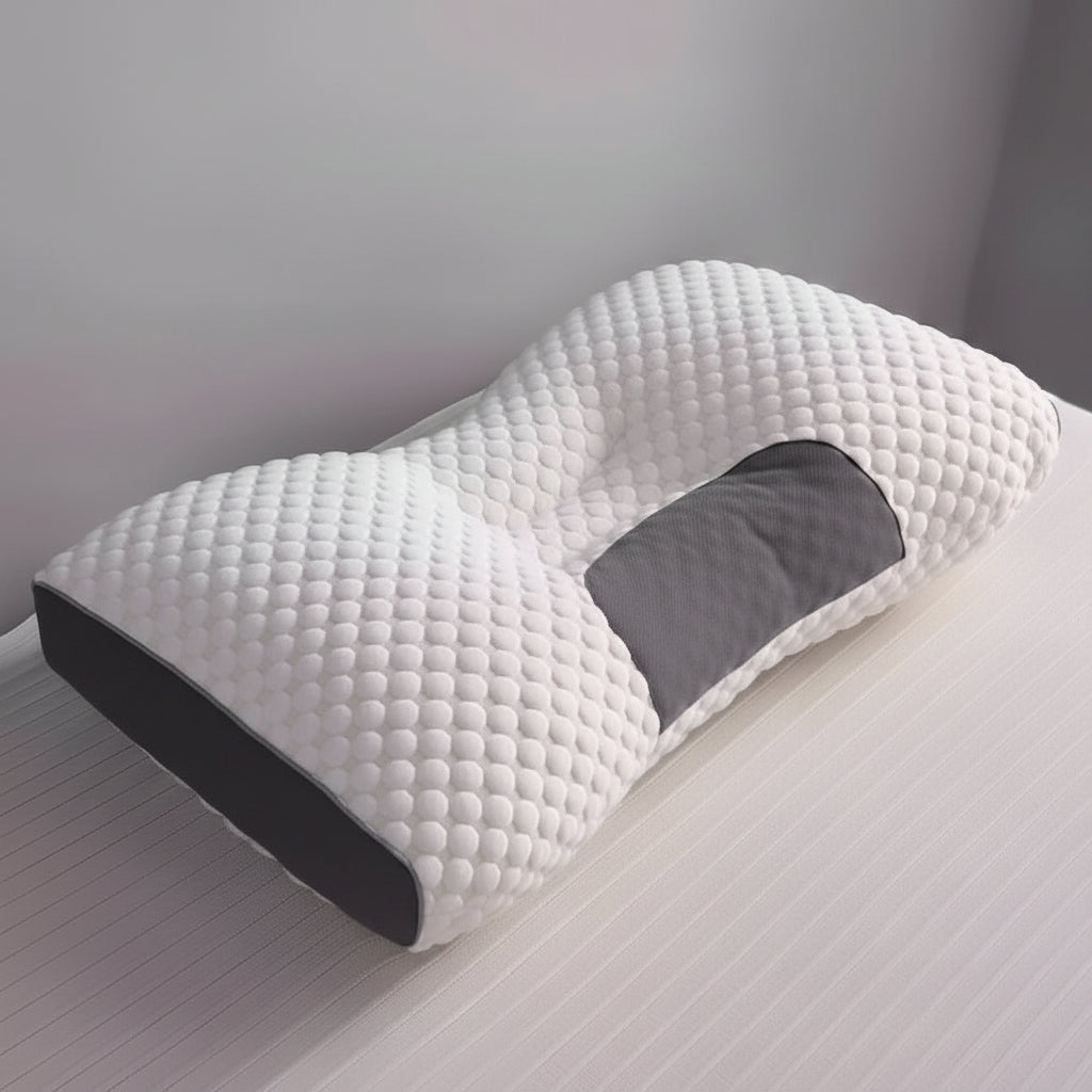 Ergonomic Contoured Neck Support Pillow