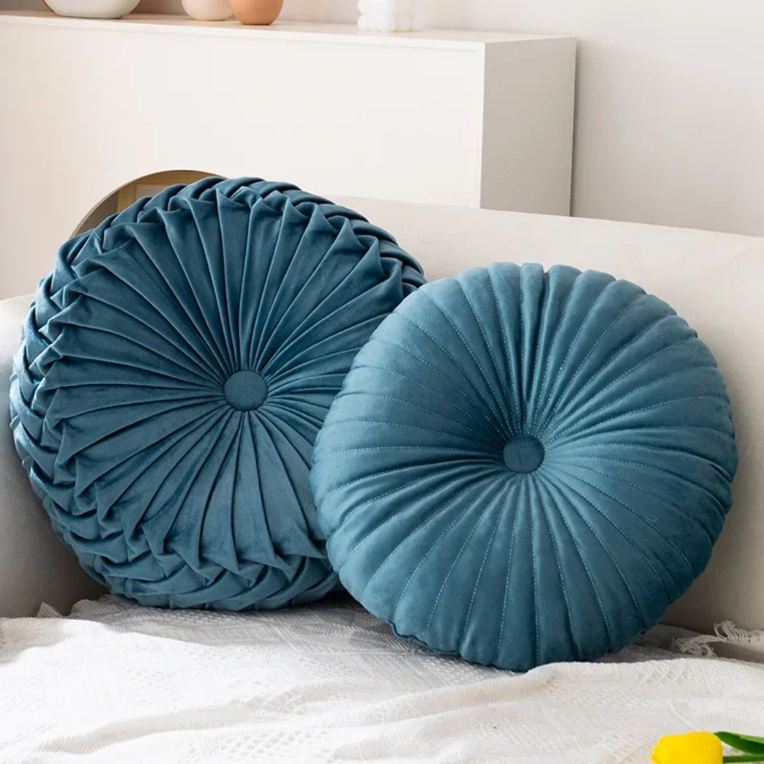 Fluffy Decorative Cushion – Soft Polyester and Cotton Throw Pillow for Couch and Bed, Versatile Scatter Cushion for Comfort and Style