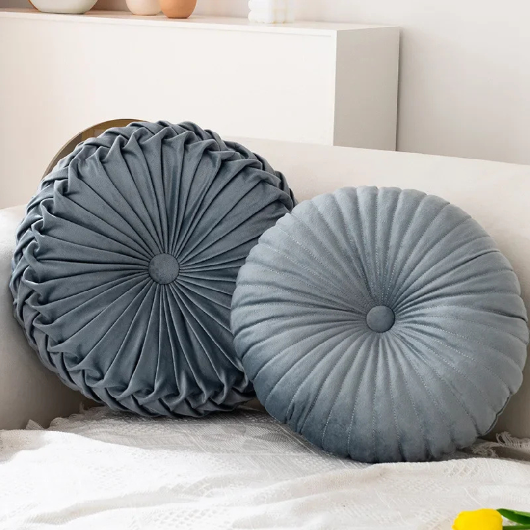 Fluffy Decorative Cushion – Soft Polyester and Cotton Throw Pillow for Couch and Bed, Versatile Scatter Cushion for Comfort and Style