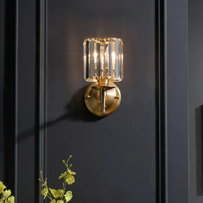 Glamour Crystal Wall Light