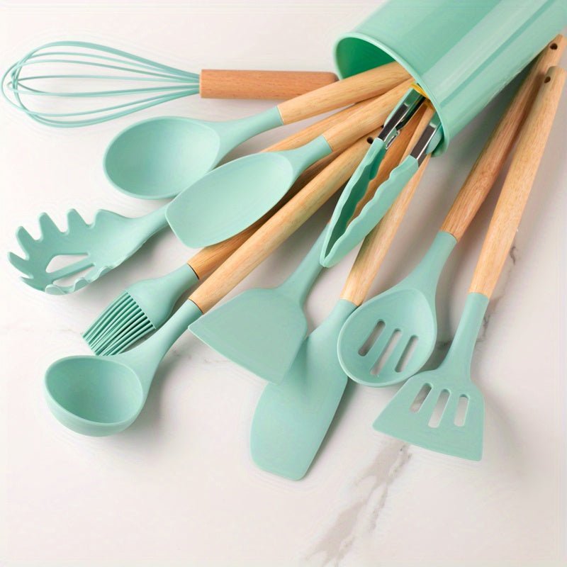 Heat-Resistant Cooking Tools for Non-Stick Cookware