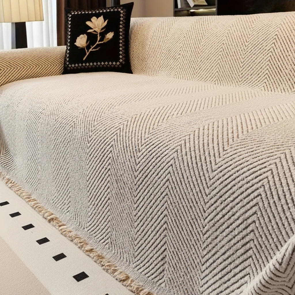 Herringbone Sofa Cover