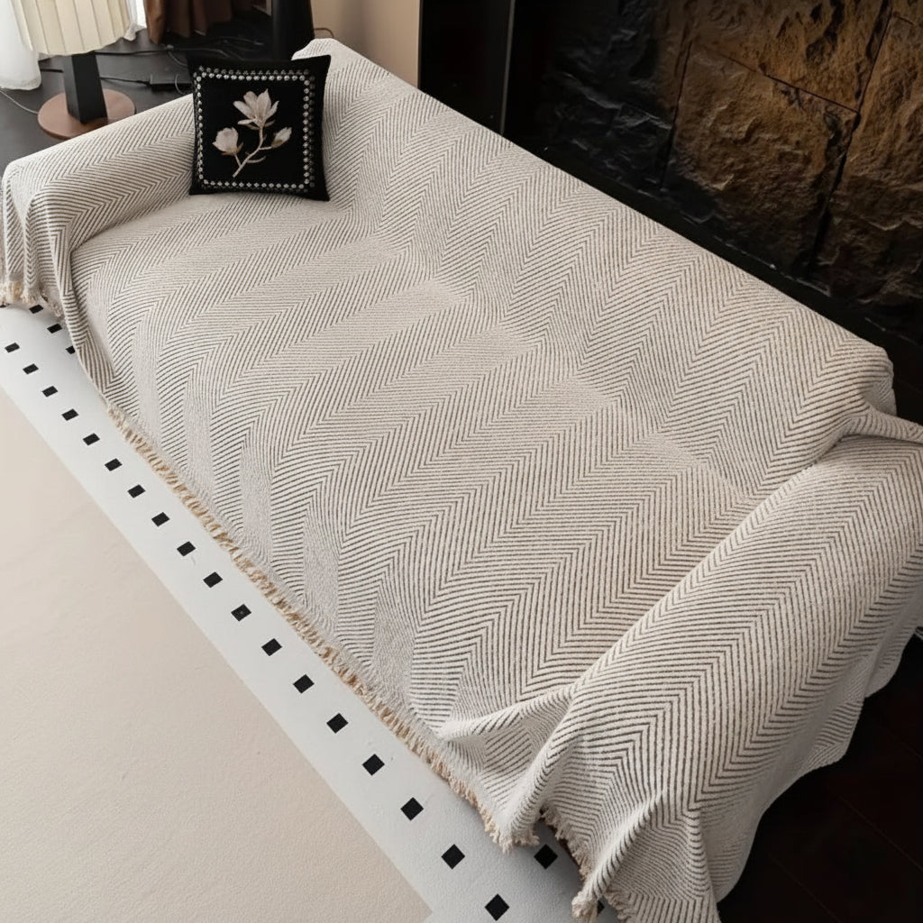 Herringbone Sofa Cover