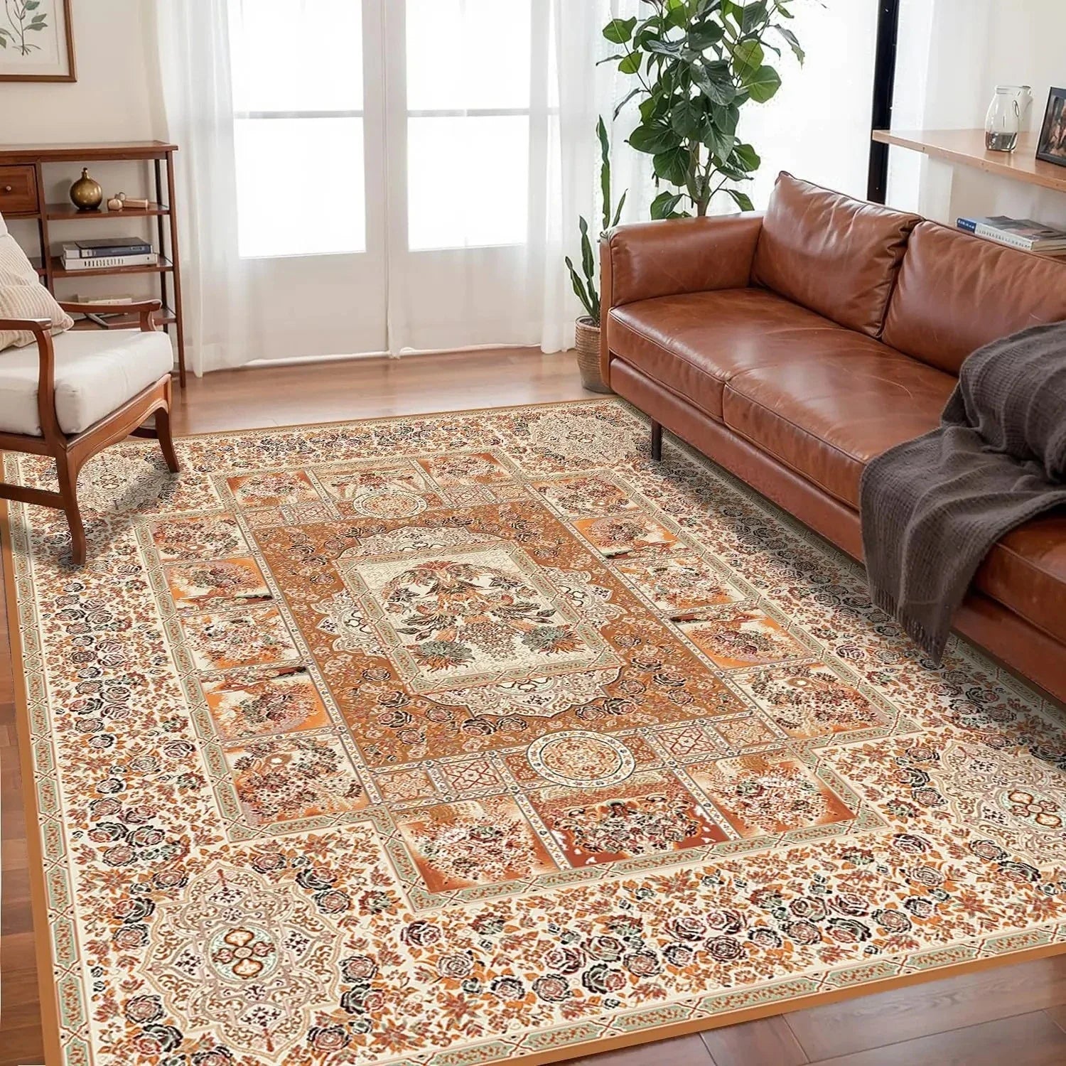 Large Bohemian Area Rug