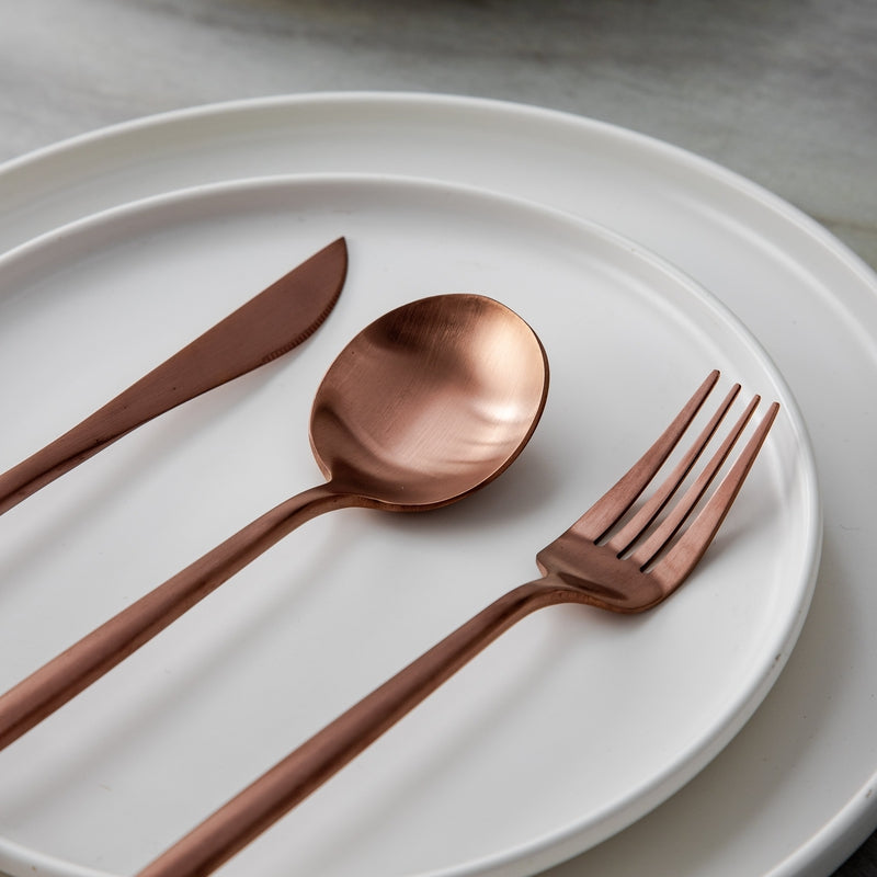 Lead-Free Stainless Steel Cutlery Set with Non-Toxic Finish for Everyday Dining