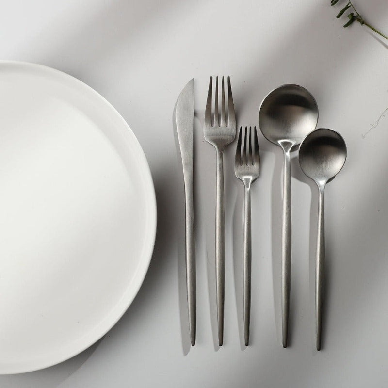 Lead-Free Stainless Steel Cutlery Set with Non-Toxic Finish for Everyday Dining
