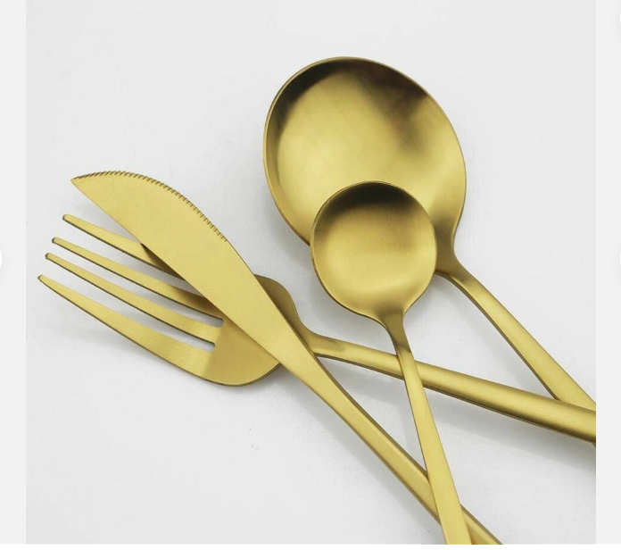 Lead-Free Stainless Steel Cutlery Set with Non-Toxic Finish for Everyday Dining
