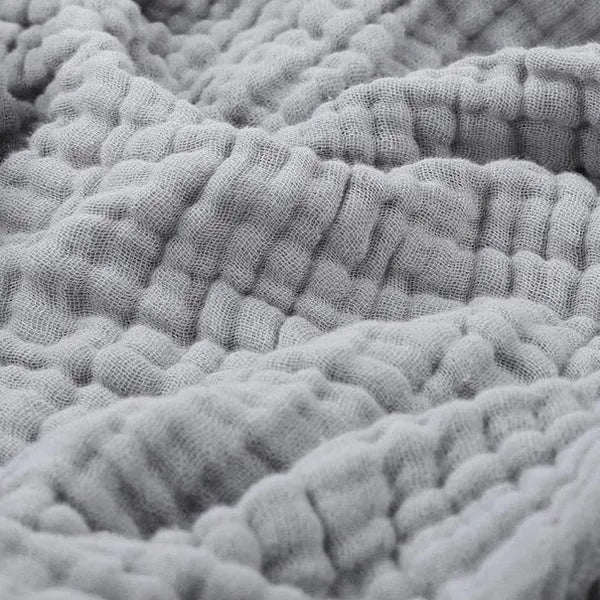 Lightweight Cotton Muslin Throw Blanket
