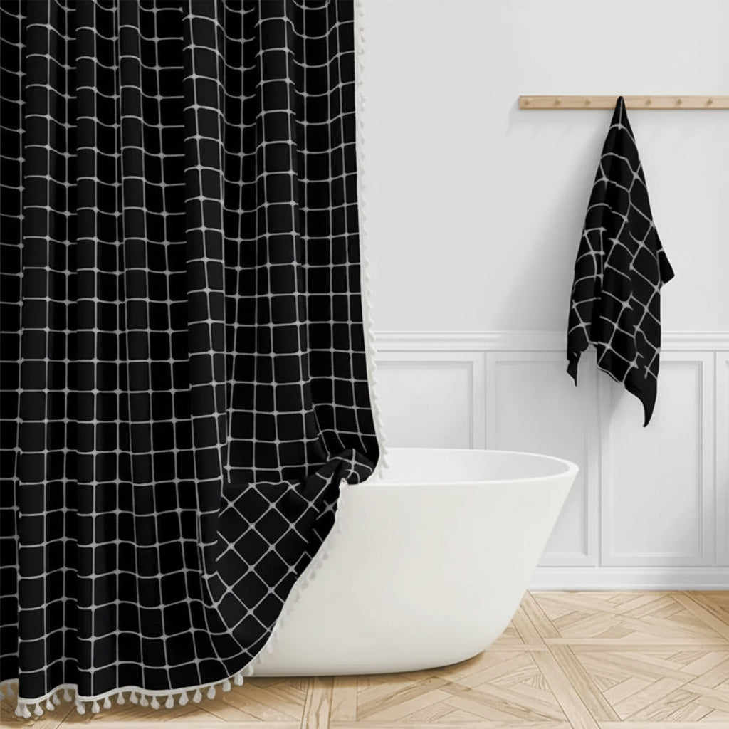 Linen Shower Curtain