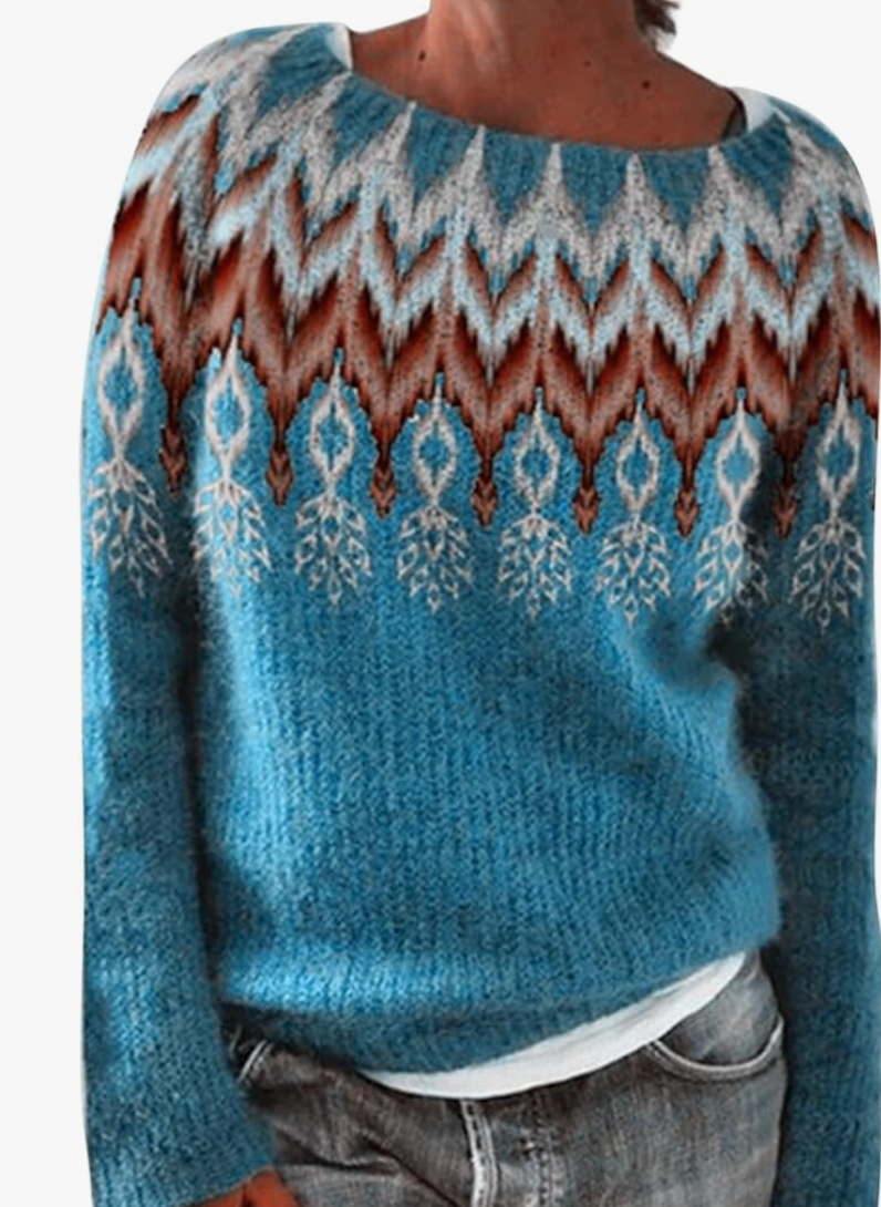 Women's Long Knitted Sweater – Soft Warm Comfortable Fit