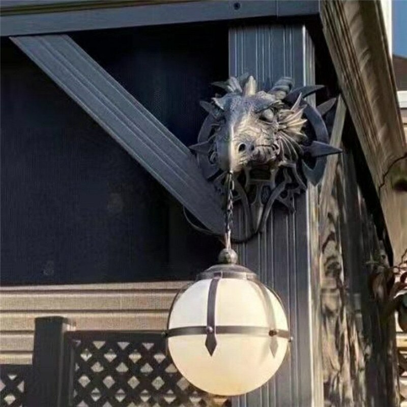Dragon Orb LED Halloween Wall Decoration