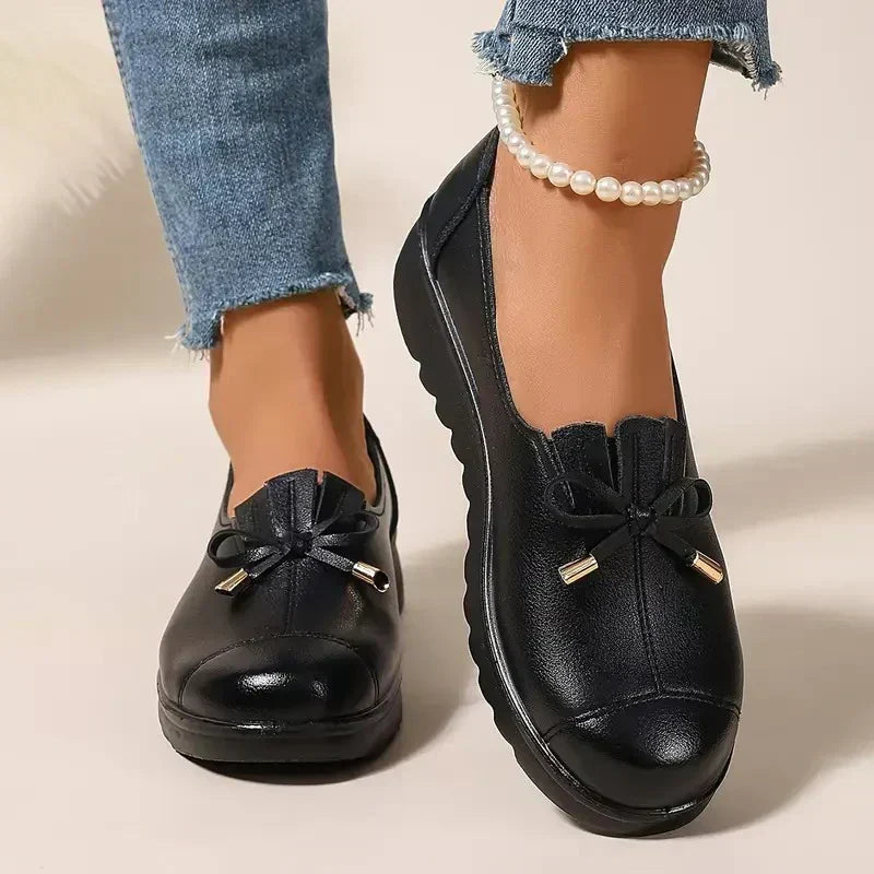 Memory Foam Leather Comfort Moccasin