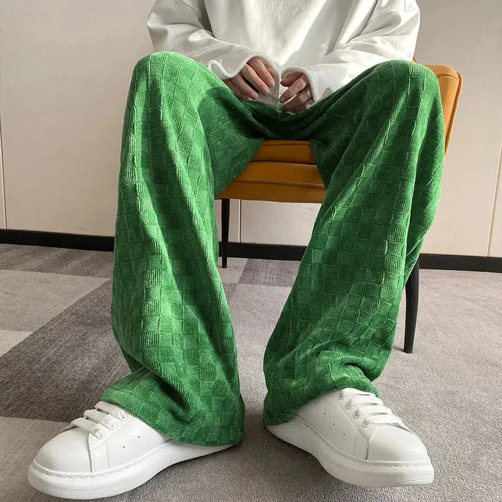 Men’s Checkered Sweatpants