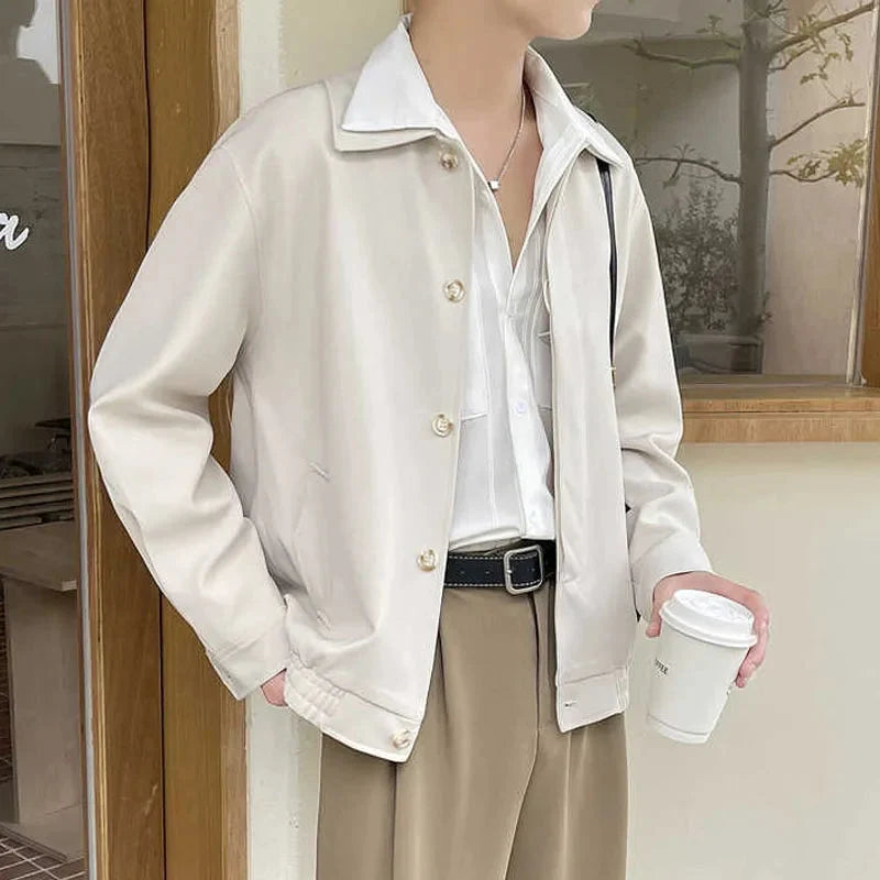 Men’s Classic Button-Up Jacket
