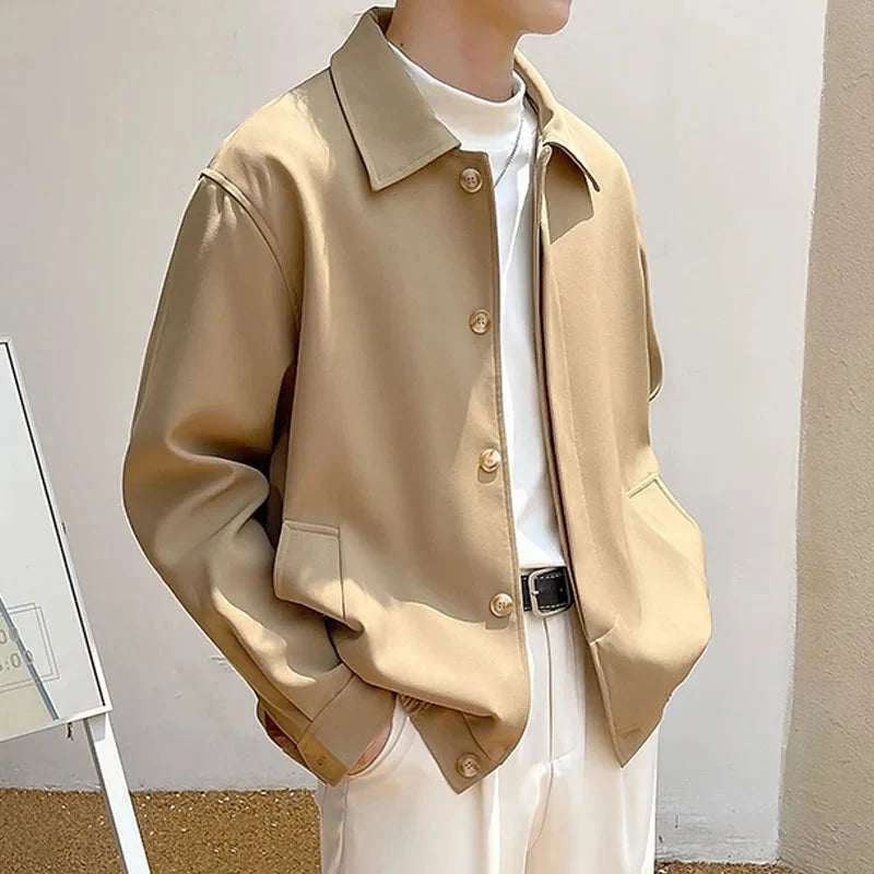 Men’s Classic Button-Up Jacket