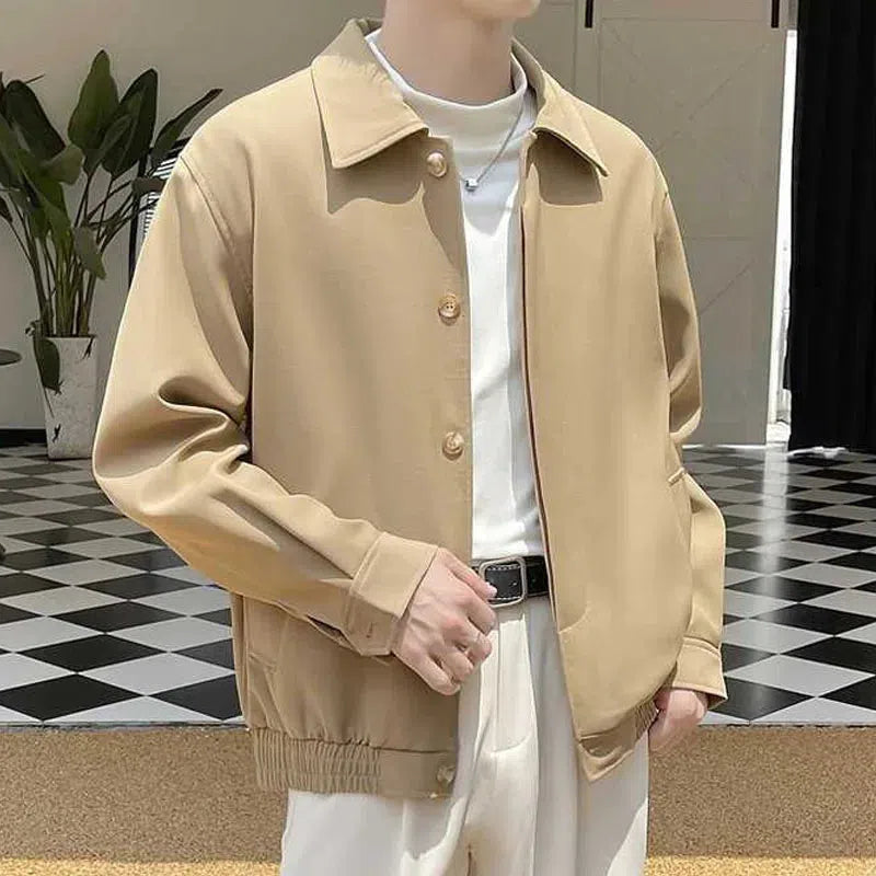 Men’s Classic Button-Up Jacket