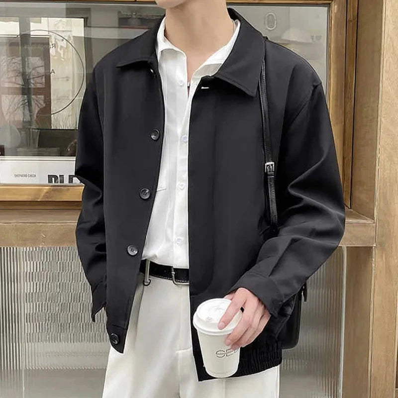 Men’s Classic Button-Up Jacket