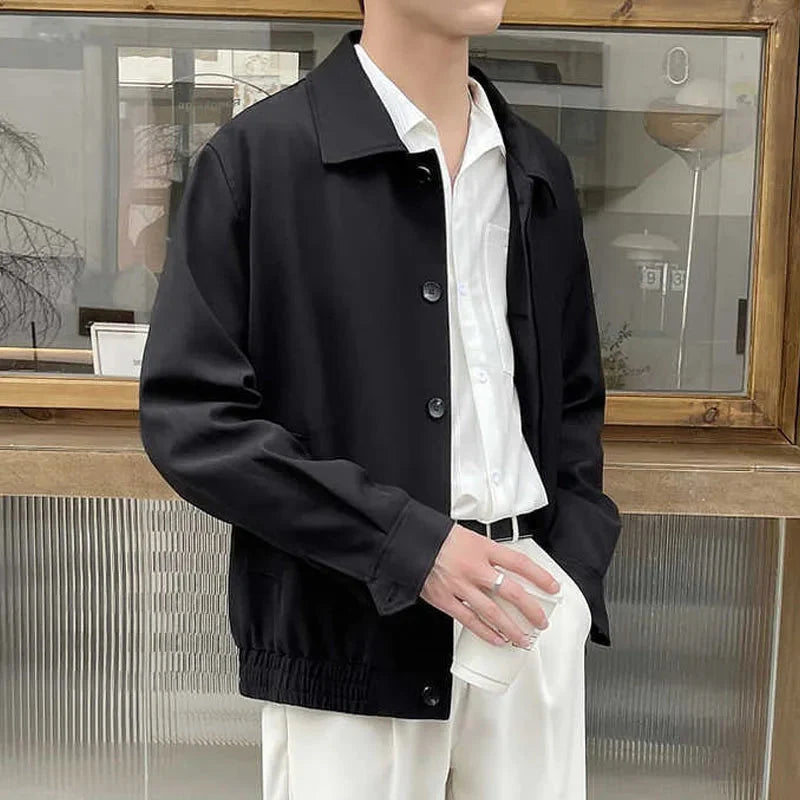 Men’s Classic Button-Up Jacket
