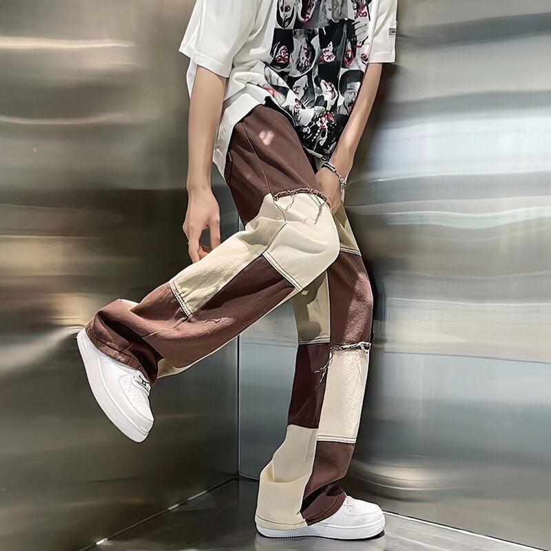 Men’s Patchwork Pants
