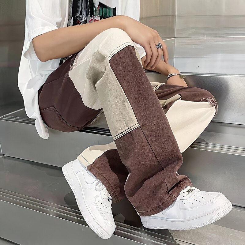Men’s Patchwork Pants