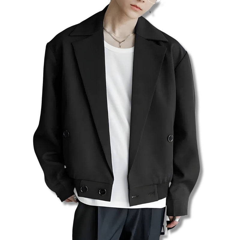 Men’s Single-Breasted Blazer