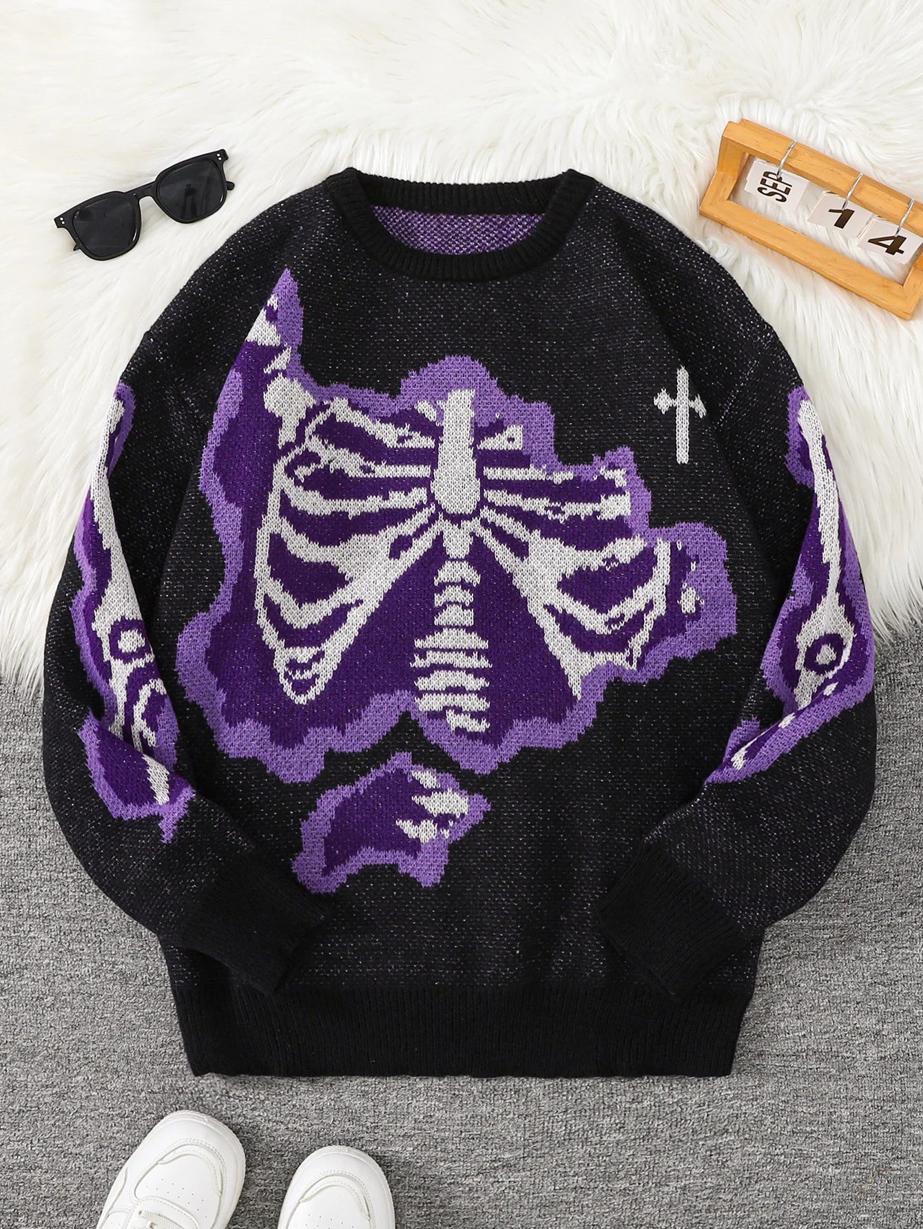 Men's Skeleton Sweater
