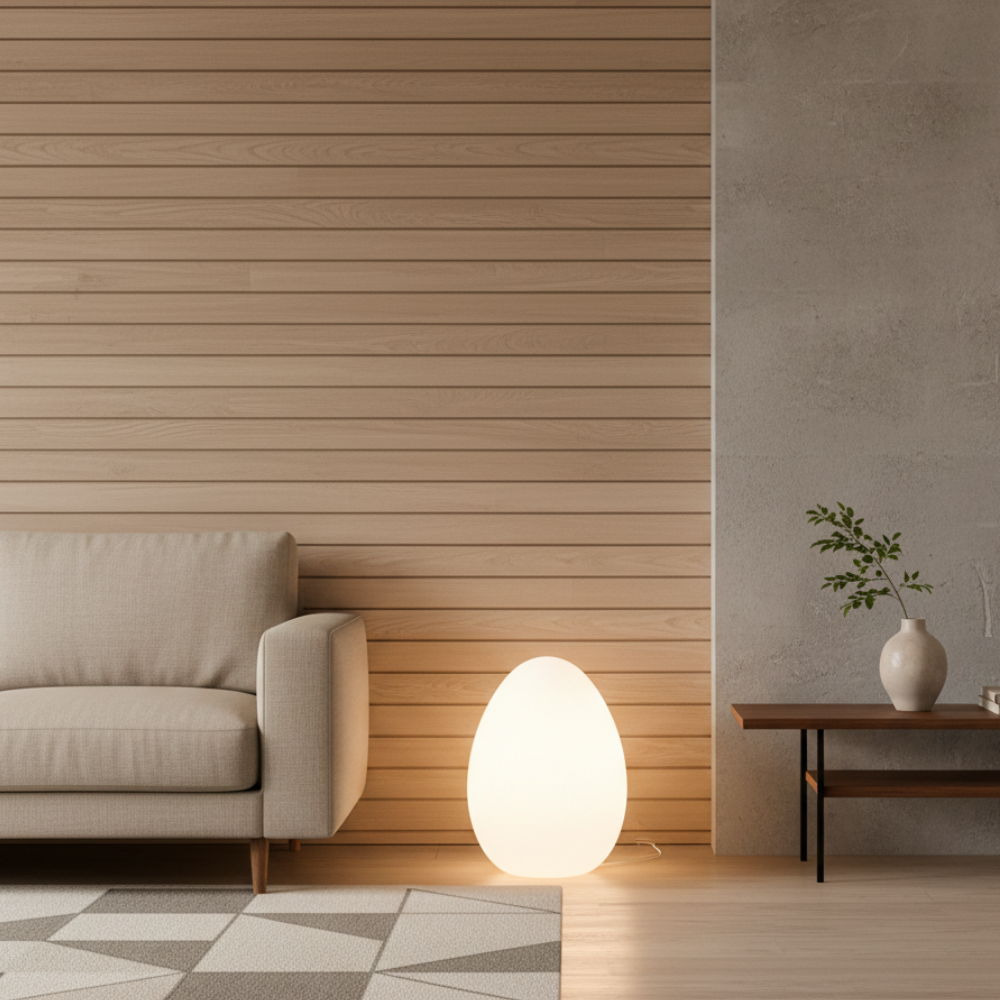 Minimalist Oval Accent Light for Living Room
