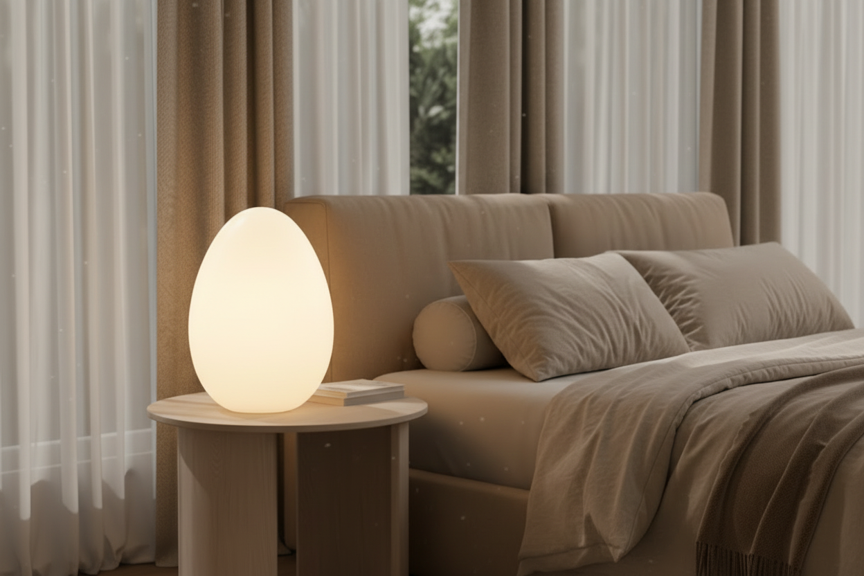 Minimalist Oval Accent Light for Living Room