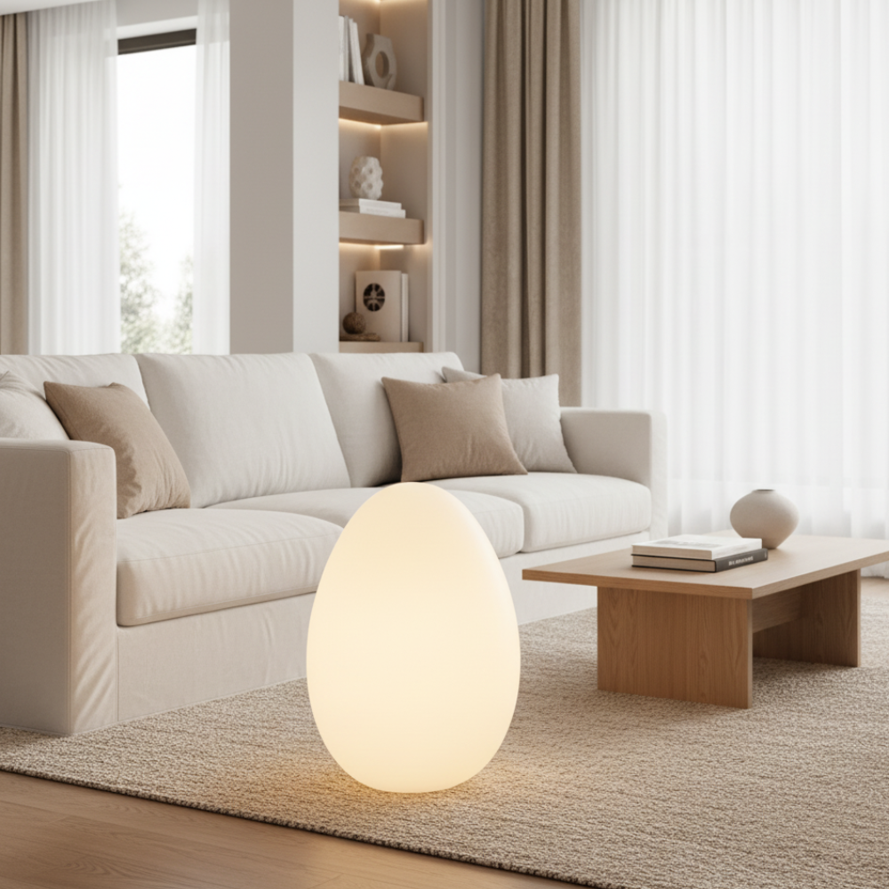 Minimalist Oval Accent Light for Living Room