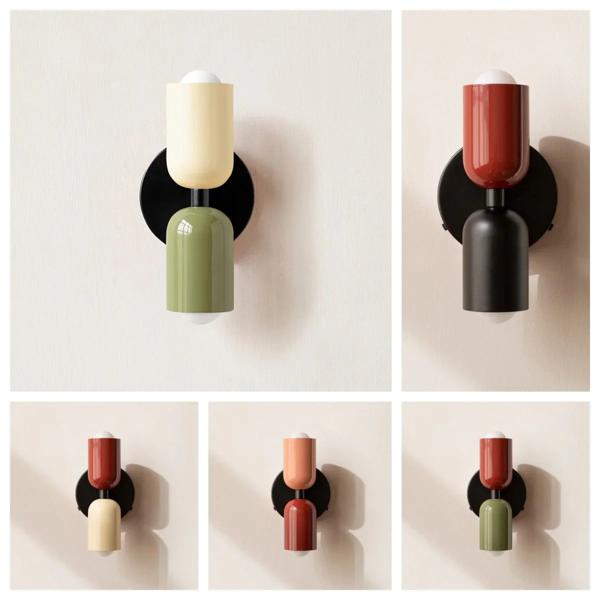 Modern Japandi Upward Wall Light