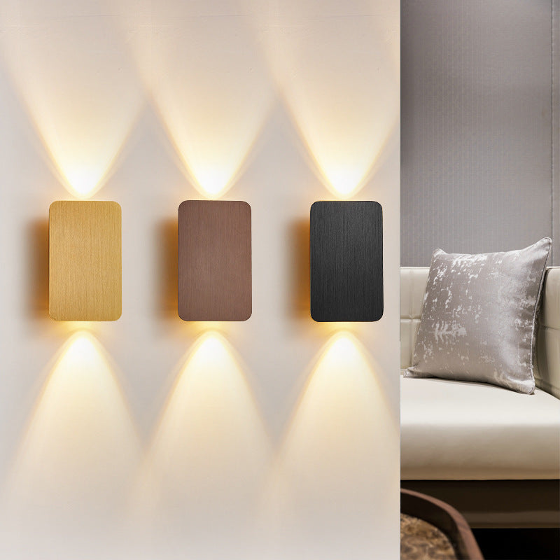 Modern Rectangular LED Indoor Wall Light