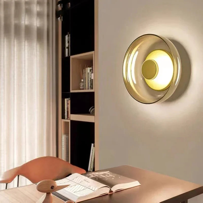 Ring-Shaped Modern Round LED Wall Light