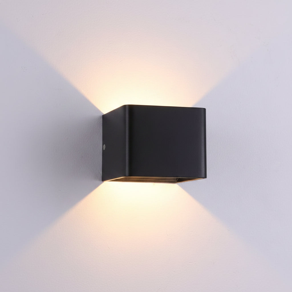 Modern Square Aluminium LED Mini Wall Light