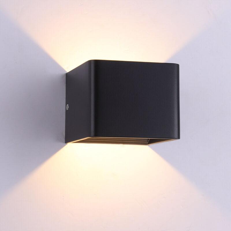 Modern Square Aluminium LED Mini Wall Light