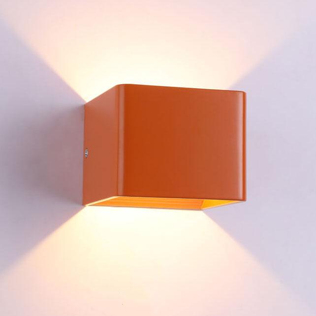 Modern Square Aluminium LED Mini Wall Light