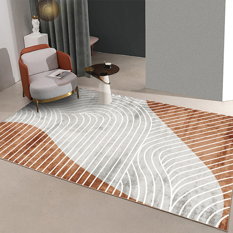 Modern Striped Design Rug