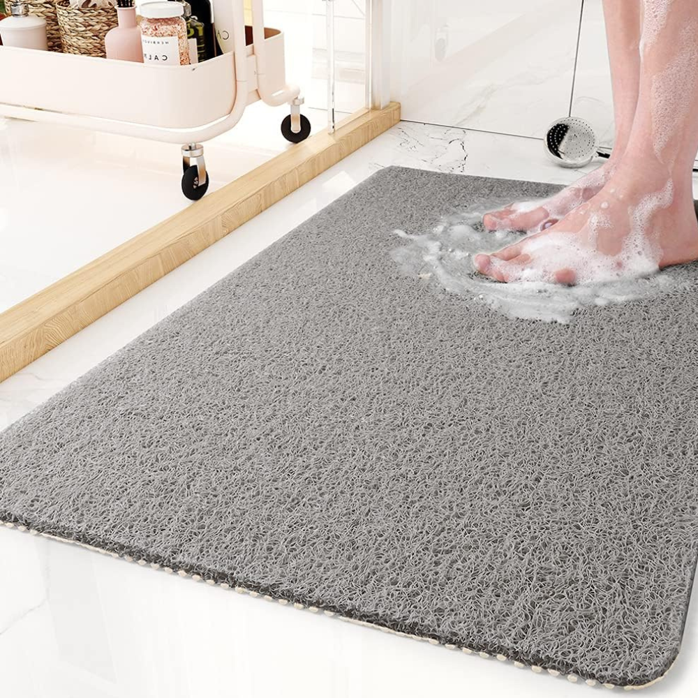 Non-Slip Shower Mat with Soft Anti-Slip Design for Safe Bathroom Use – Versatile Textured Bath Mat