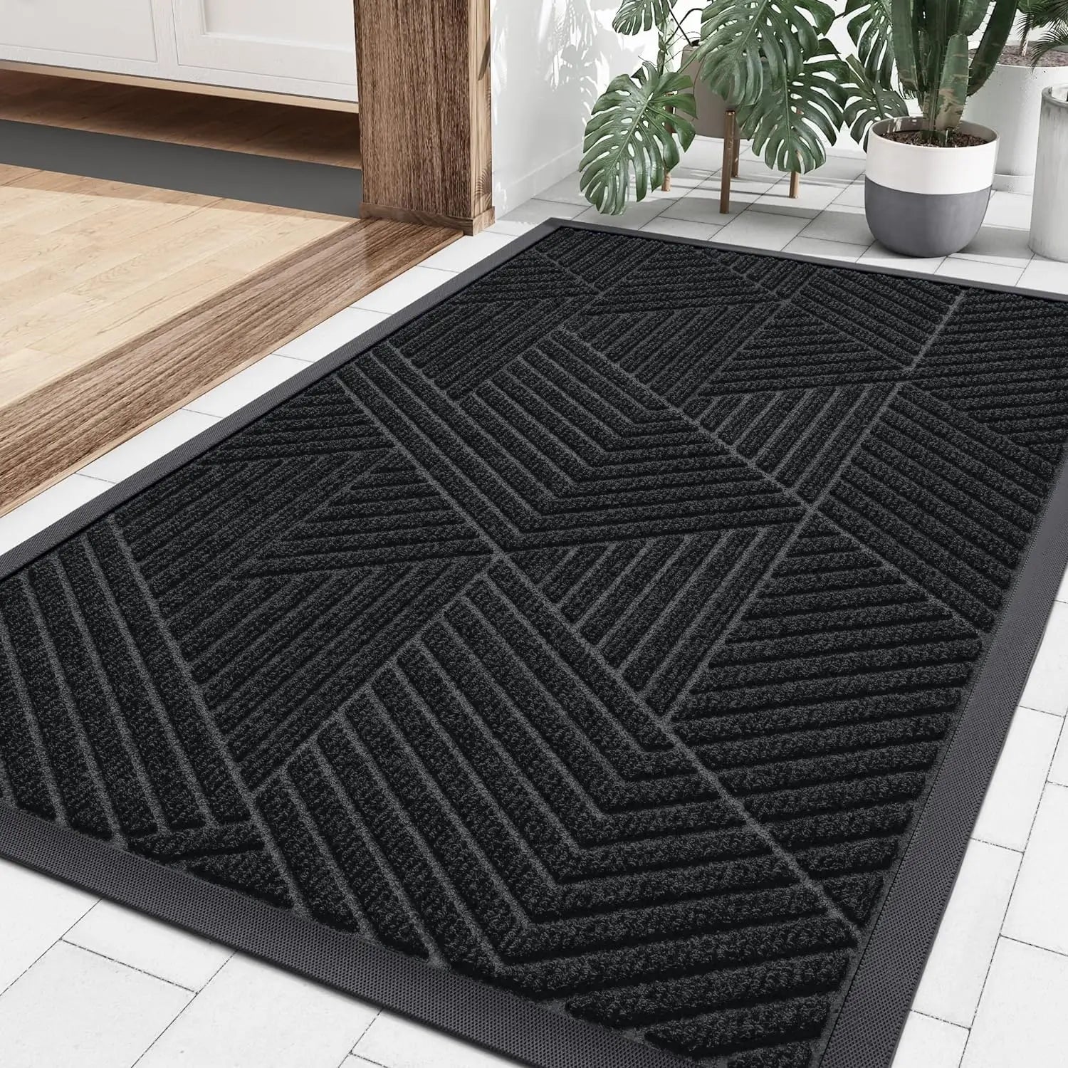 Non-Slip Absorbent Indoor and Outdoor Door Mat