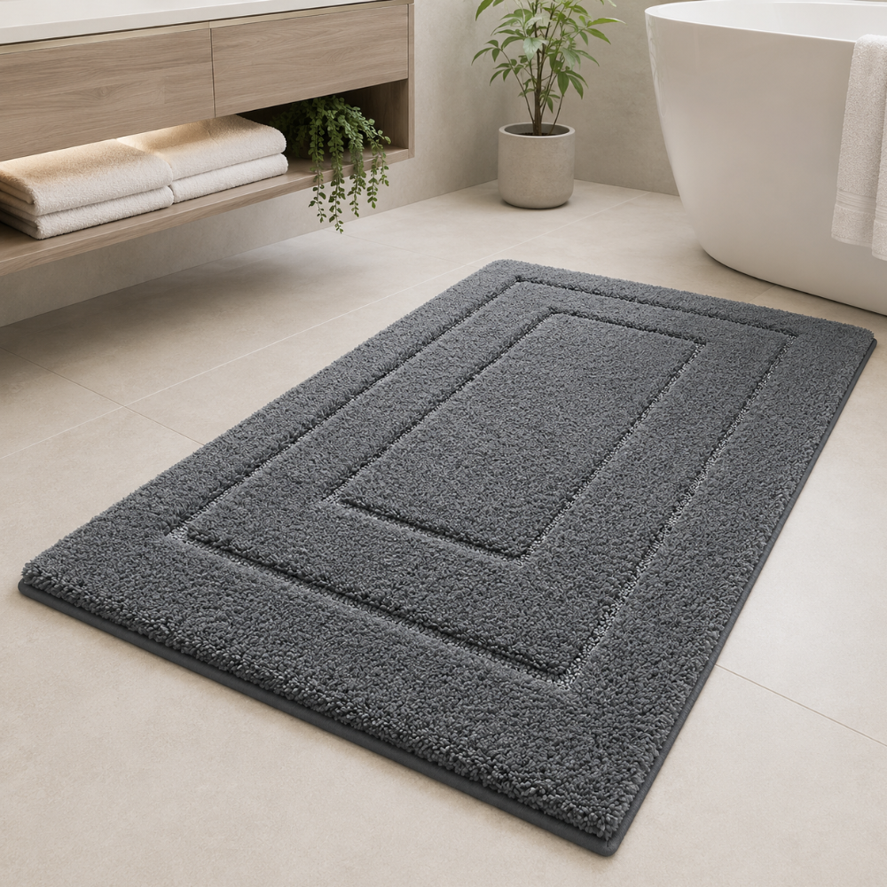 Non-Slip Microfiber Bath Mat