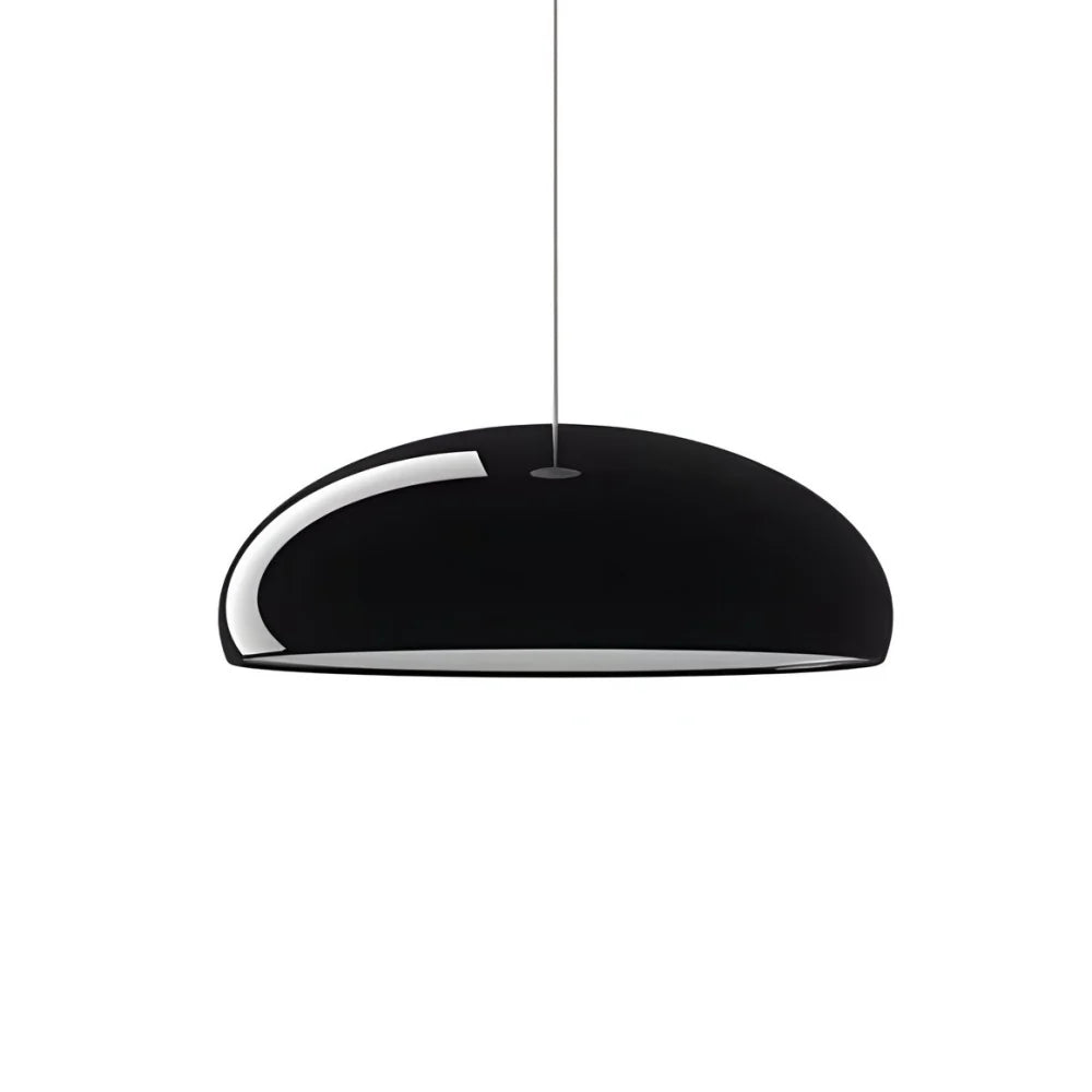 Nordic Colorful Metal Bowl Pendant Light with LED Lighting for Modern Interiors