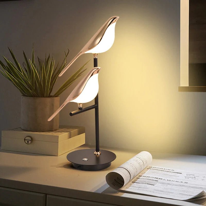 Nordic LED Bird Wall Sconce Modern Metal Wall Lamp