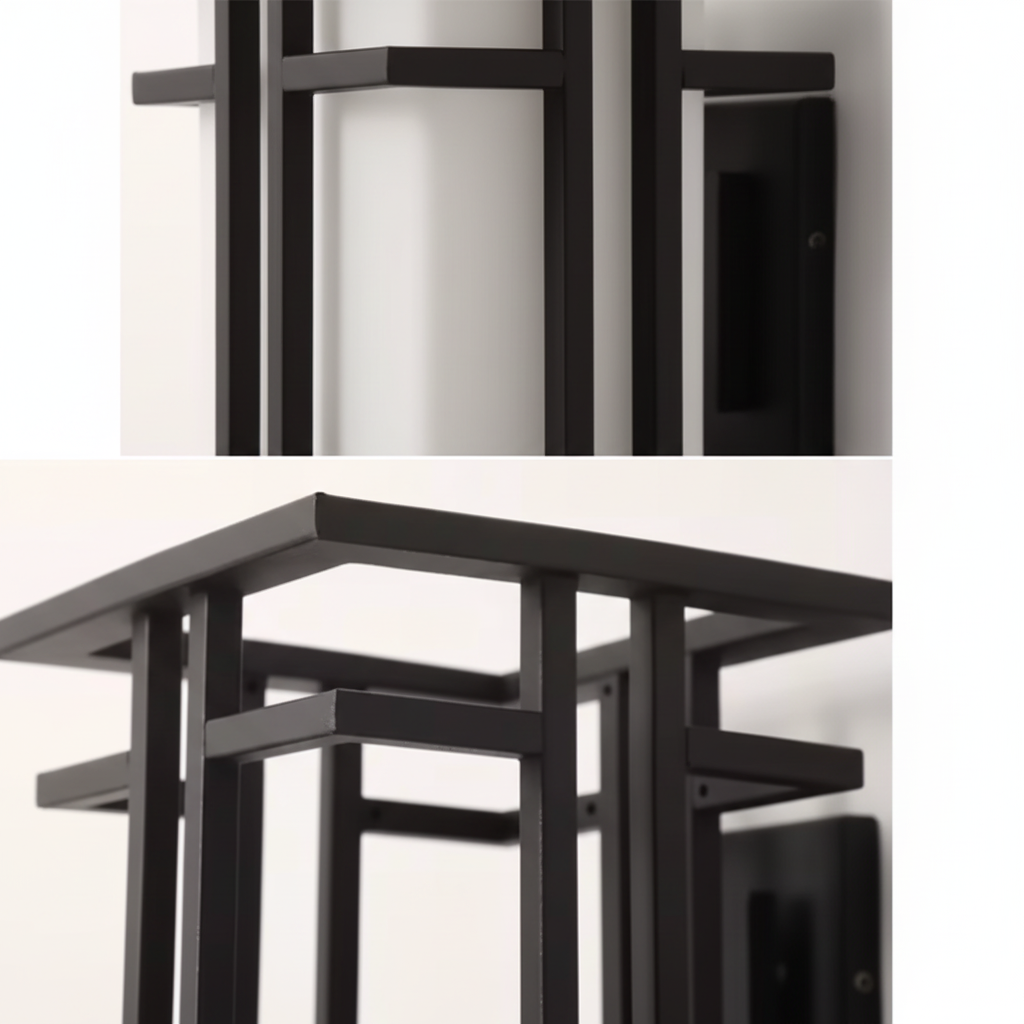 Glass Shade Retro Industrial IP65 Outdoor Wall Light