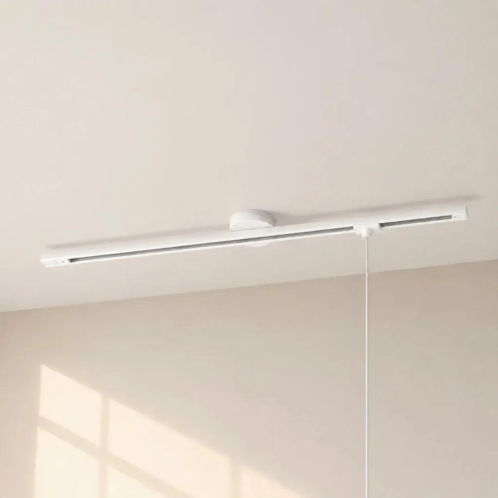 Rotatable Movable Ceiling Rail for Pendant Light with 360° Rotation and Sliding Track