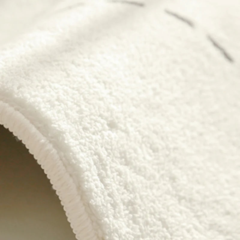 Round Plush Area Rug