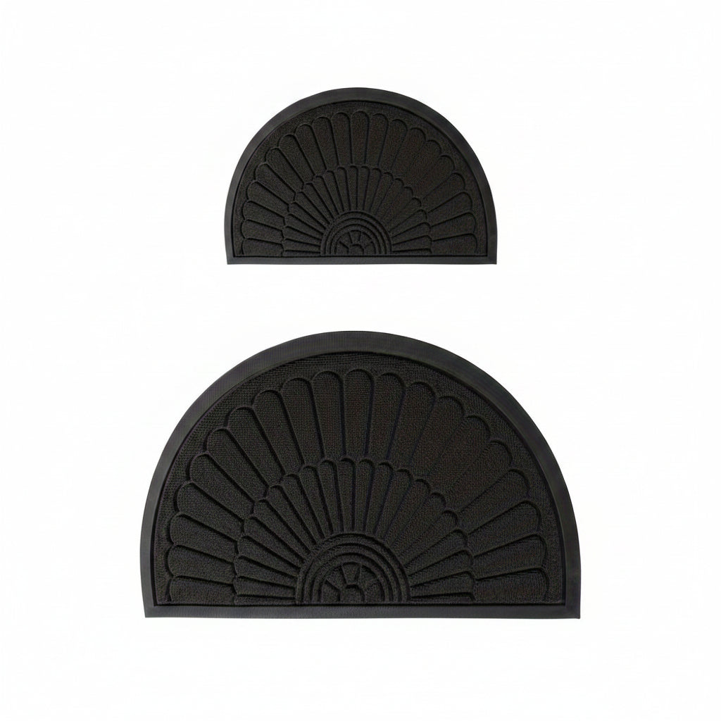 Semi-Circular Rubber Door Mat