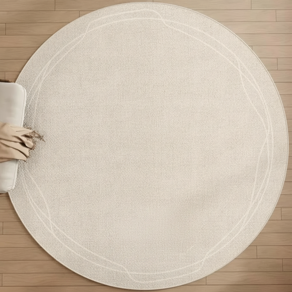Soft Non-Slip Wabi-Sabi Polyester Carpet