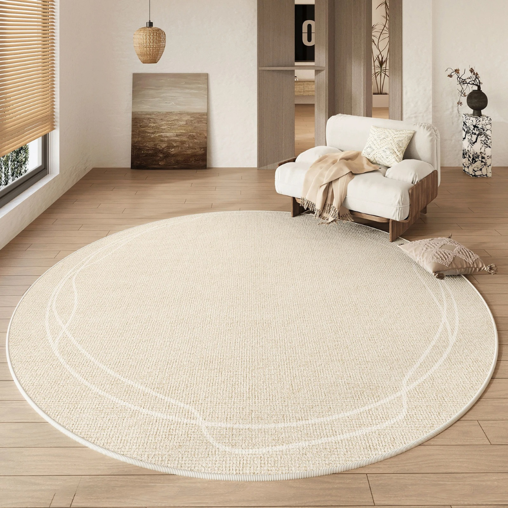 Soft Non-Slip Wabi-Sabi Polyester Carpet