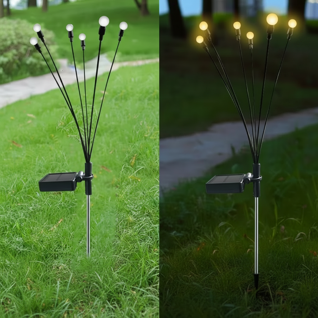 Solar Firefly Garden Lights